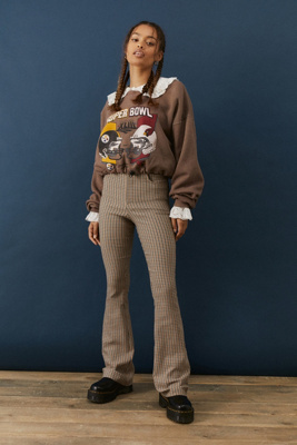 urban outfitters flared trousers