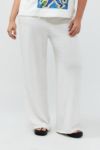 Thumbnail View 10: Archive At UO - Pantalon en lin Hazel blanc