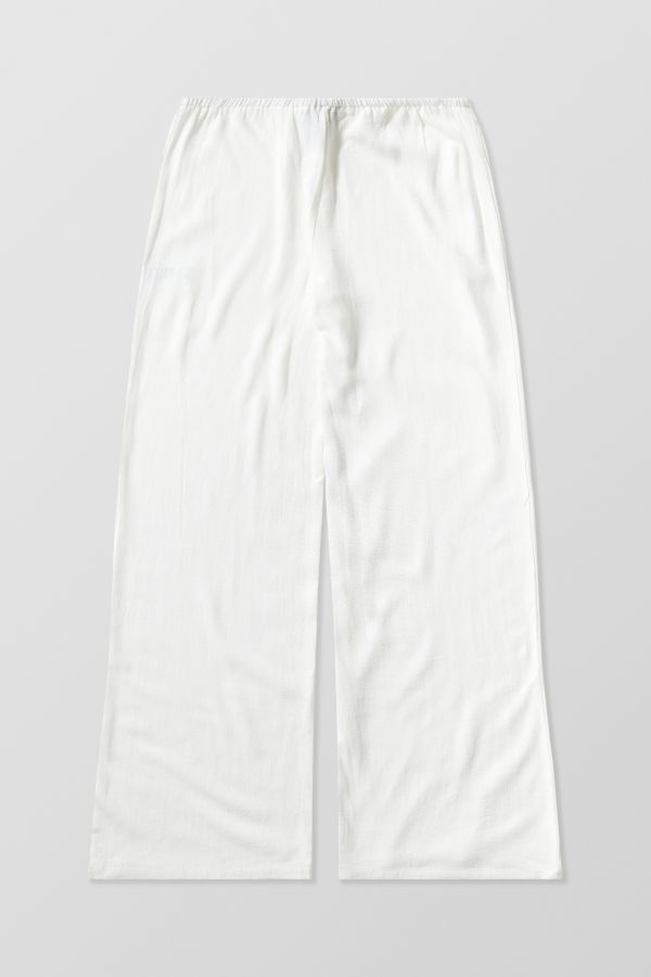 Slide View: 12: Archive At UO - Pantalon en lin Hazel blanc