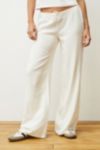 Thumbnail View 5: Archive At UO - Pantalon en lin Hazel blanc