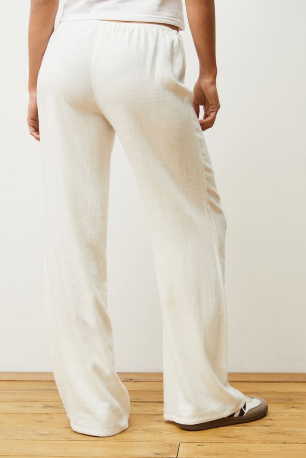 Slide View: 7: Archive At UO - Pantalon en lin Hazel blanc