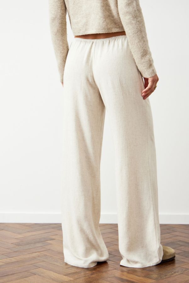 Slide View: 3: Archive At UO Natural Linen Hazel Trousers