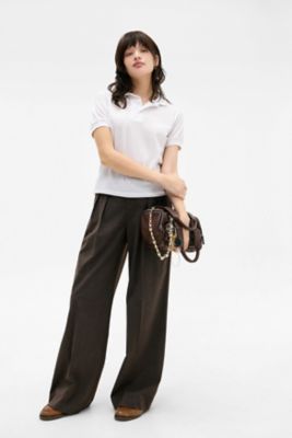 Archive At UO Brown Low Rise Ash Trousers