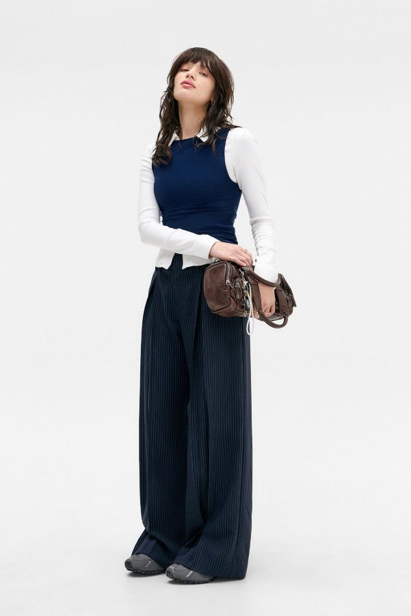 Slide View: 2: Archive At UO Navy Ama Trousers