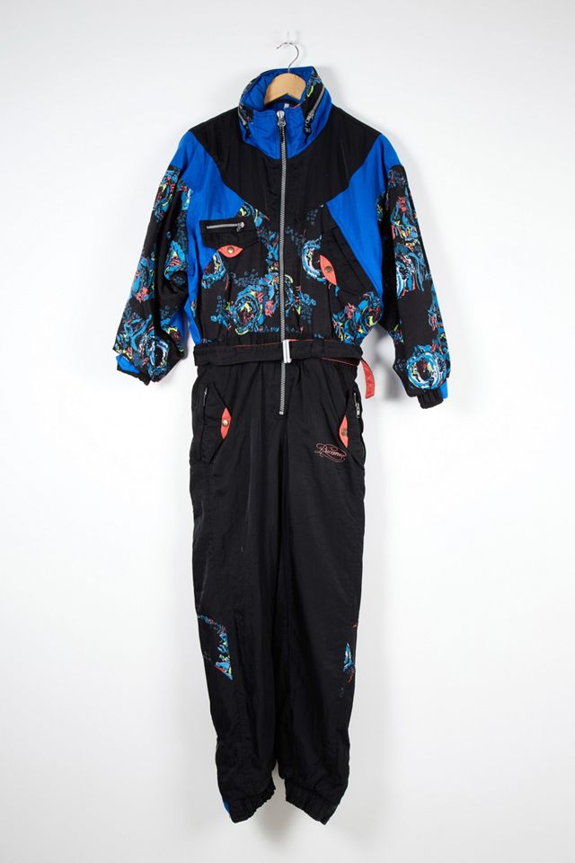 Survêtement Vintage Années 80 Rucanor - Complet Bleu - Taille L - Occasion Très Bon état