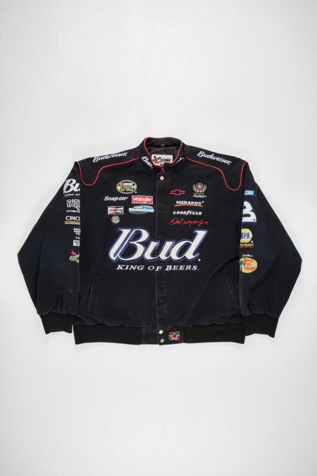 Urban Renewal One-Of-A-Kind Budweiser Racing Jacket | Urban Outfitters UK