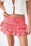 Vista en miniatura 1: Urban Renewal Made From Remnants Heart Gingham Rara Mini Skirt