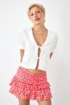 Vista en miniatura 3: Urban Renewal Made From Remnants Heart Gingham Rara Mini Skirt