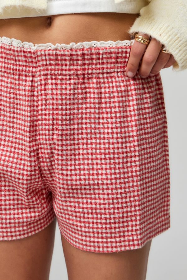 Vista de diapositivas: 2: Pantalones Cortos Bloomer de Franela Hechos de Retazos de Urban Renewal