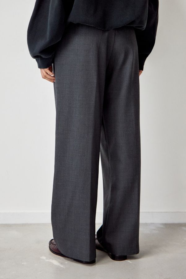 Vista de diapositivas: 3: Pantalones Urban Renewal Pinstripe Ash de Tiro Bajo