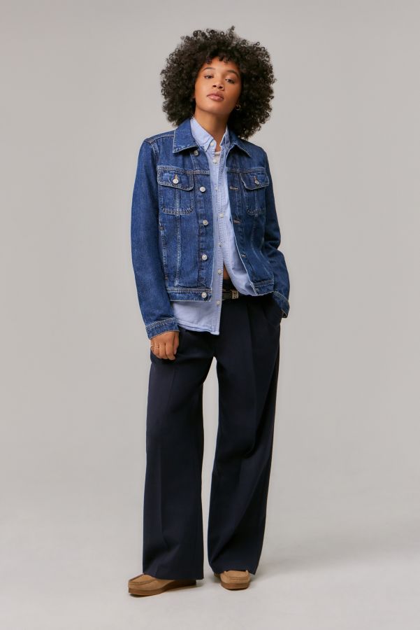 Vista diapositiva: 2: Pantaloni Ash a Vita Bassa a Righe Blu Navy Archive At UO