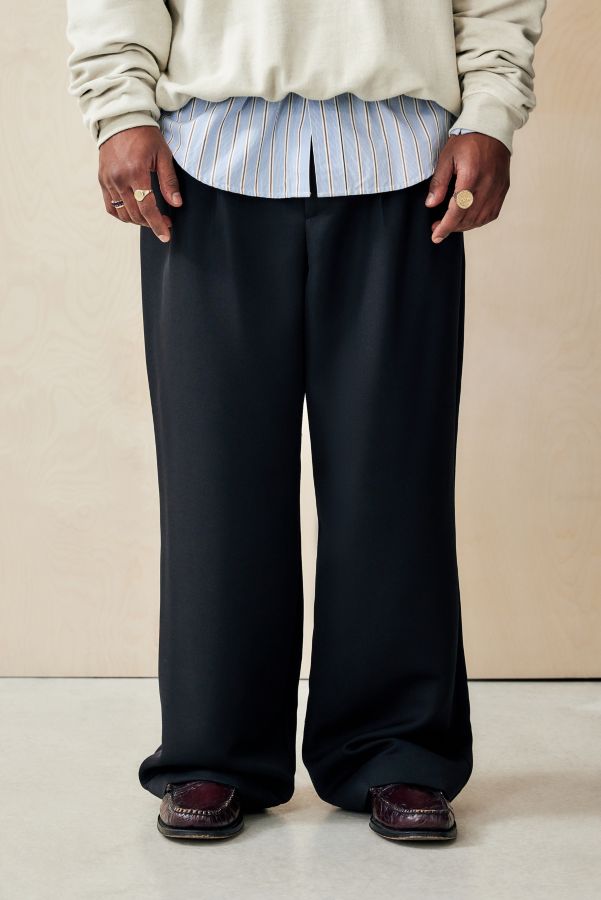 Slide View: 1: Pantalons larges Archive At UO Ash noirs