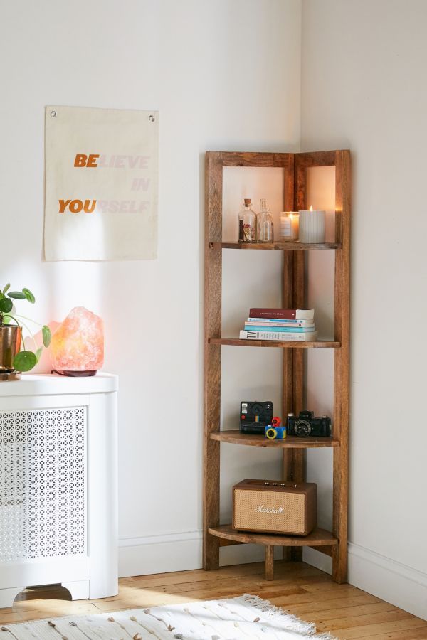 Slide View: 1: Mara Corner Bookshelf