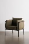 Thumbnail View 2: Howell Green Canvas Arm Chair