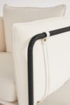 Thumbnail View 4: Howell Cream Canvas Arm Chair