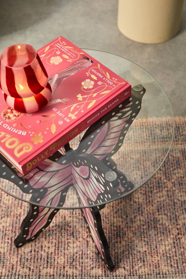 Slide View: 2: Butterfly Side Table 