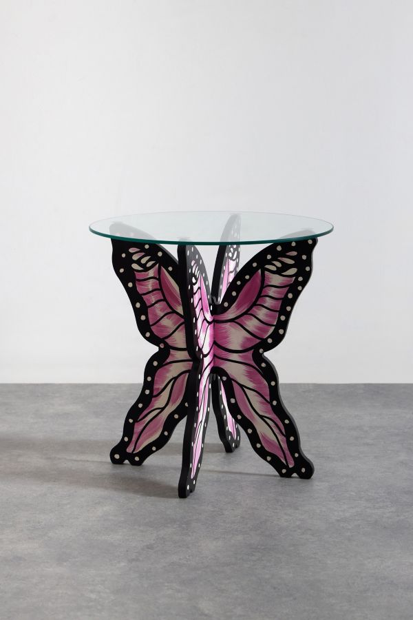 Slide View: 4: Butterfly Side Table 