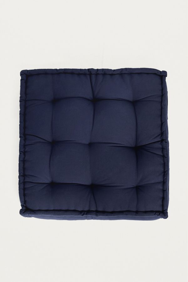 Reema Convertible Navy Floor Cushion Urban Outfitters UK