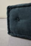 Thumbnail View 5: Reema Charcoal Velvet Floor Cushion 