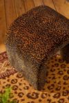 Thumbnail View 2: Juliette Leopard Velvet Stool