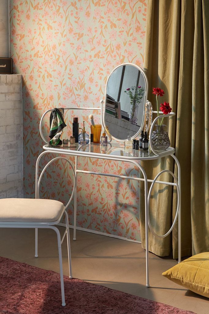 Aria Metal Vanity Urban Outfitters UK
