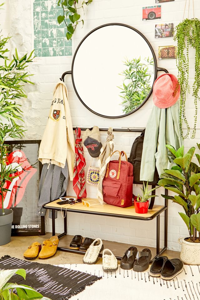 Selene Entryway Storage Mirror Urban Outfitters UK