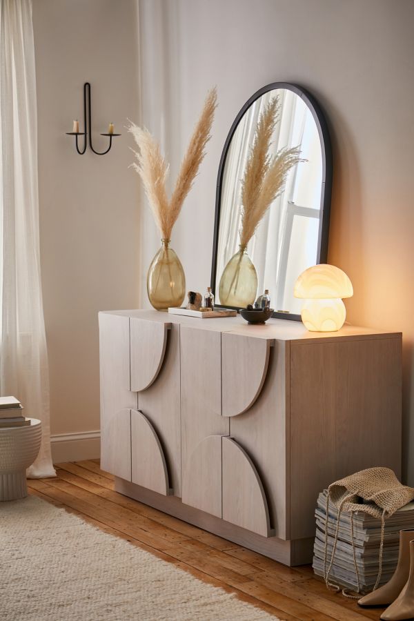 Slide View: 1: Tabitha White Oak Sideboard