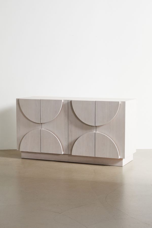 Slide View: 3: Tabitha White Oak Sideboard