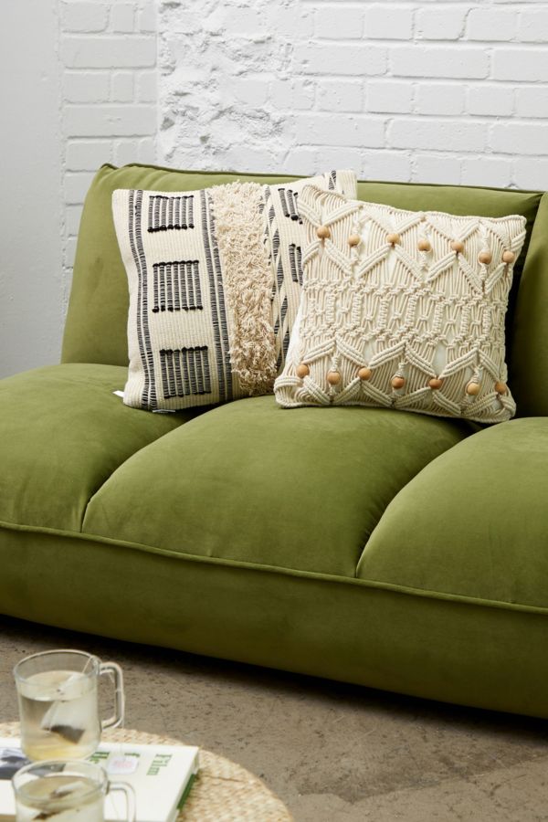 Slide View: 5: Theo Green Velvet XL Sofa Bed
