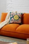 Thumbnail View 3: Theo Orange Velvet XL Sofa Bed