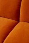 Thumbnail View 4: Theo Orange Velvet XL Sofa Bed