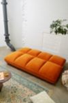 Thumbnail View 5: Theo Orange Velvet XL Sofa Bed