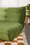 Thumbnail View 2: Greta Green Two-Seater Velvet Sofa Bed 