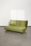 Thumbnail View 6: Greta Green Two-Seater Velvet Sofa Bed 