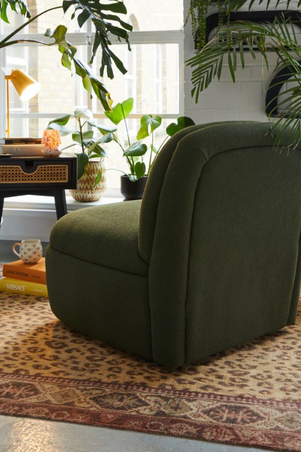 Slide View: 2: Reine Green Bubble Chair 