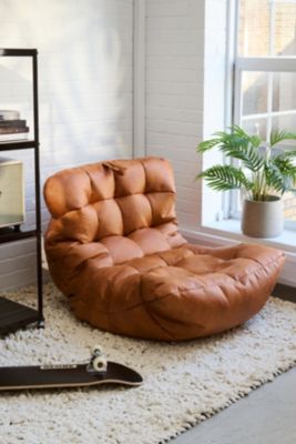 Greta Faux Leather Bean Bag