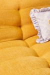 Thumbnail View 3: Greta Two-Seater Yellow Jumbo Corduroy Sofa Bed