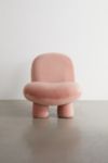 Thumbnail View 1: Pink Velvet Bubble Chair