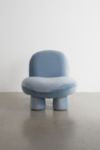 Thumbnail View 2: Blue Velvet Bubble Chair