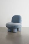 Thumbnail View 3: Blue Velvet Bubble Chair