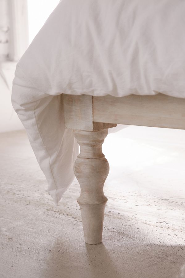 White Boho Single Bed Urban Outfitters UK