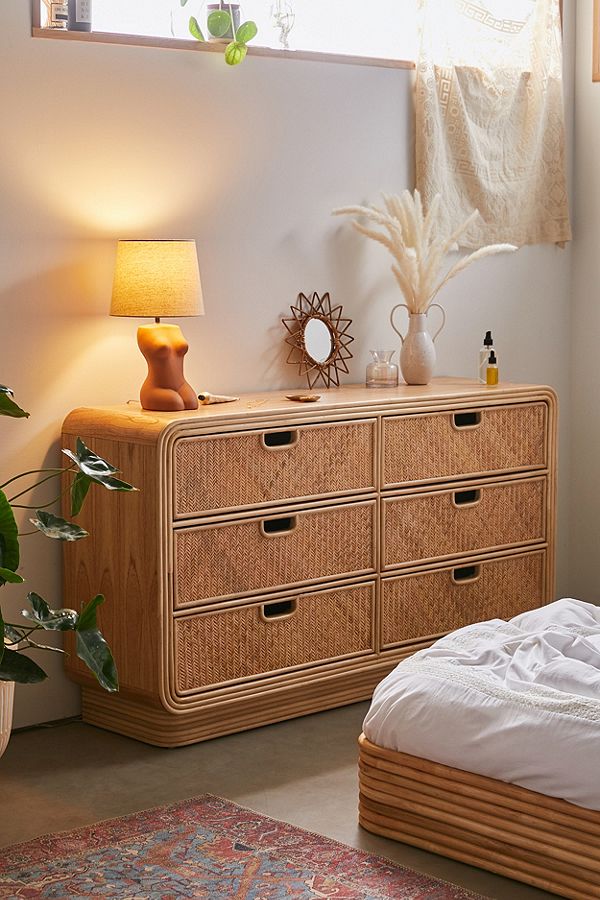 Ria 6 Drawer Dresser Urban Outfitters Uk
