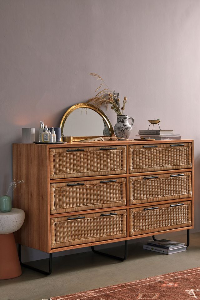 Mikko 6Drawer Dresser Urban Outfitters UK