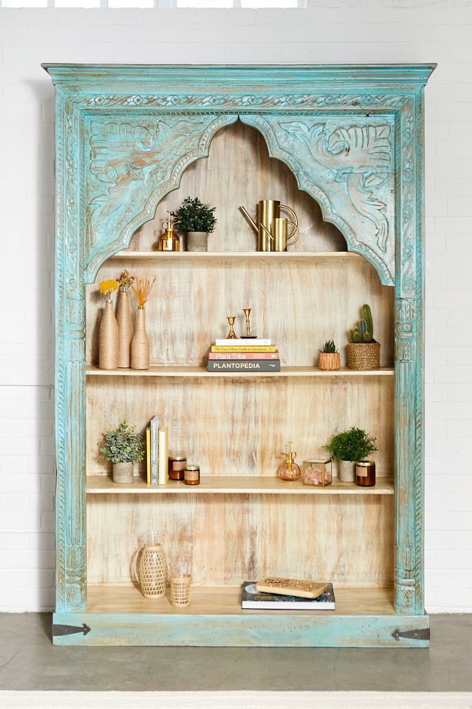 HandPainted Arch Bookshelf Urban Outfitters UK
