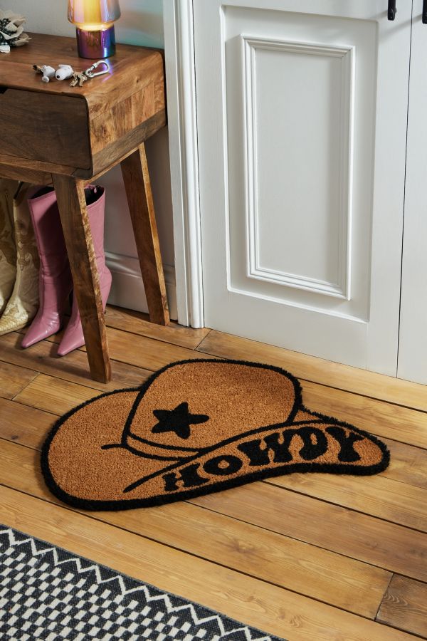 Slide View: 1: Howdy Doormat