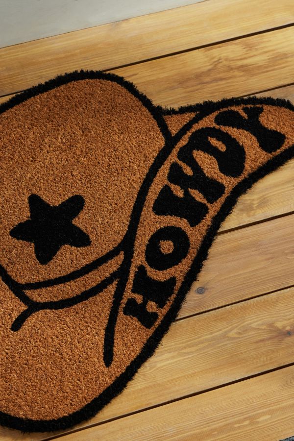 Slide View: 2: Howdy Doormat