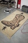 Vista en miniatura 1: Urban Outfitters x TuftLuck Doodle Boot 3x5 Rug