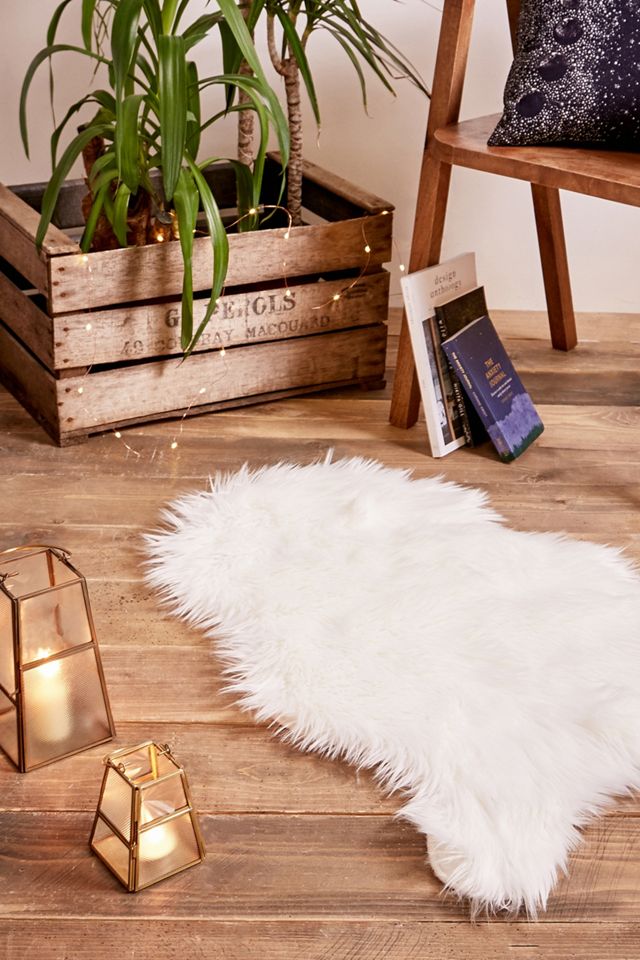 Faux Fur Animal Rug Urban Outfitters UK