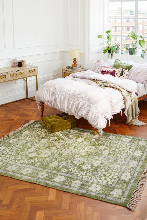 Slide View: 1: Harper Floral 5x7 Rug