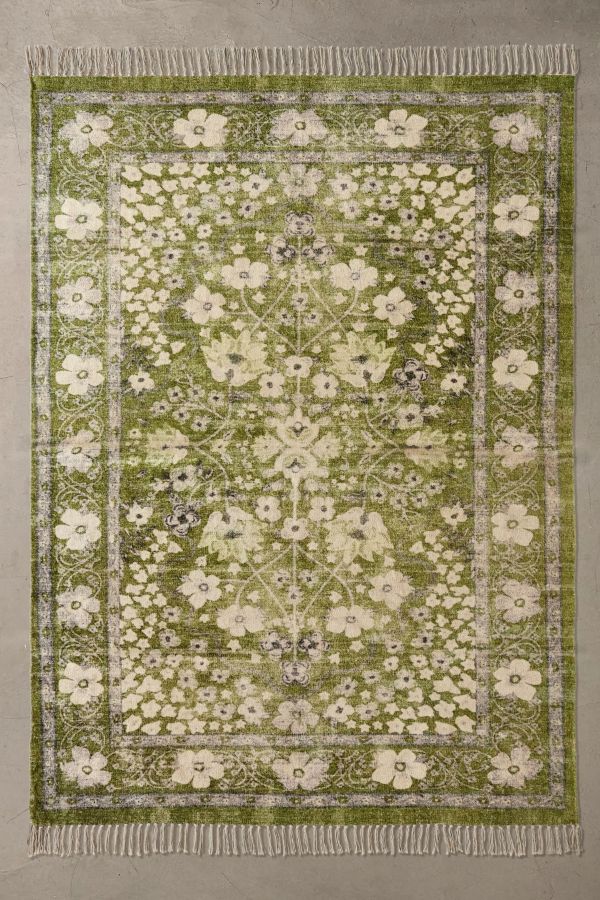 Slide View: 2: Harper Floral 5x7 Rug